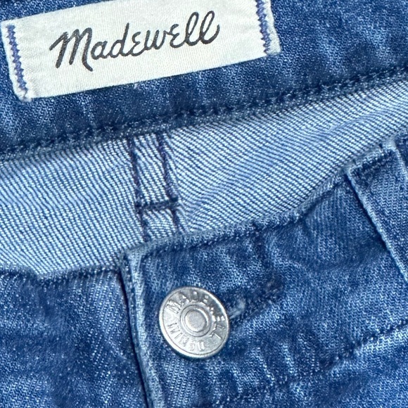 ππΏ MADEWELL Perfect Vintage Straight Jean Seamed Edition | Sz 25 Medium Indigo - Picture 4 of 5